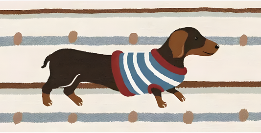 Cartoon Pet Kids Room Washable Bedside Rug