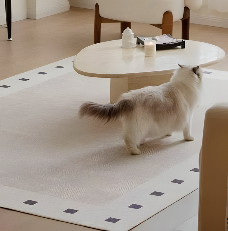 Modern Style Washable & Removable Rug, Non-Toxic, Cat-Scratch Resistant