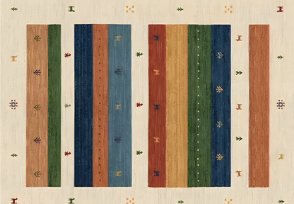 Medieval Style Washable Living Room Rug, Cat Scratch Resistant & Detachable