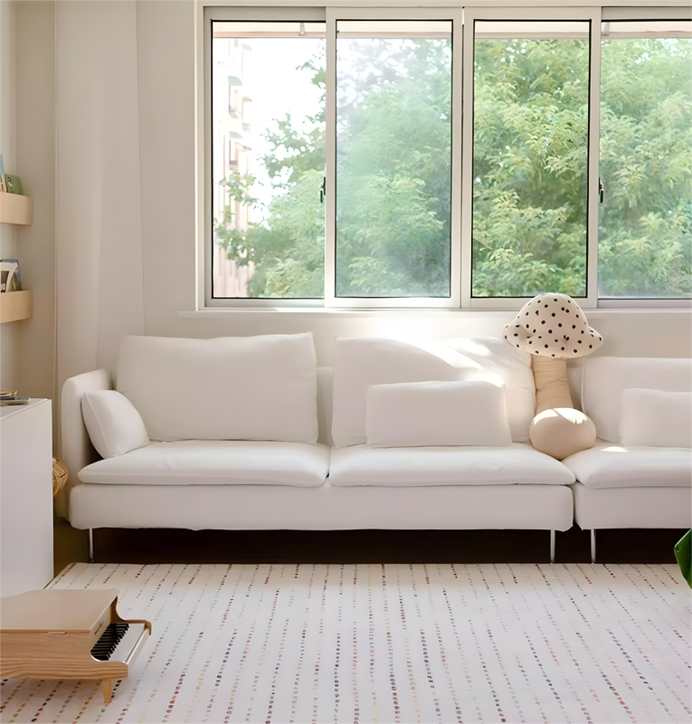 Double Layer Rug, Washable