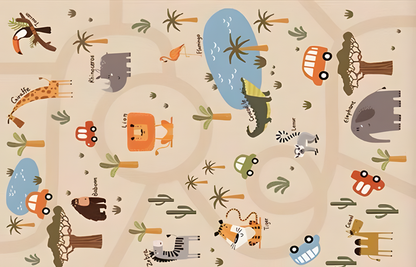 Removable & Machine-Washable Rug